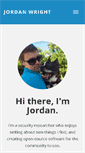 Mobile Screenshot of jordan-wright.com